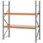 Weitspannregal Grundregal FORTIS, 2.000×1.750×600 mm, verzinkt