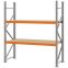 Weitspannregal Grundregal FORTIS, 2.000×1.750×600 mm, Spanplatte