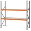 Weitspannregal Grundregal FORTIS, 2.000×2.000×600 mm, verzinkt