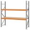 Weitspannregal Grundregal FORTIS, 2.000×2.000×600 mm, Spanplatte