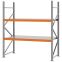 Weitspannregal Grundregal FORTIS, 2.000×1.750×800 mm, verzinkt