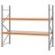 Weitspannregal Grundregal FORTIS, 2.000×2.250×800 mm, verzinkt