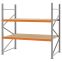 Weitspannregal Grundregal FORTIS, 2.000×2.000×1.000 mm, Spanplatte