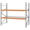 Weitspannregal Grundregal FORTIS, 2.000×2.250×1.000 mm, verzinkt