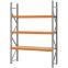 Weitspannregal Grundregal FORTIS, 2.500×1.750×500 mm, Spanplatte