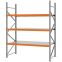Weitspannregal Grundregal FORTIS, 2.500×2.000×800 mm, verzinkt