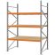 Weitspannregal Grundregal FORTIS, 2.500×1.750×1.000 mm, Spanplatte