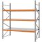 Weitspannregal Grundregal FORTIS, 2.500×2.250×1.000 mm, verzinkt