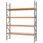 Weitspannregal Grundregal FORTIS, 3.000×2.250×500 mm, verzinkt