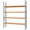 Weitspannregal Grundregal FORTIS, 3.000×2.500×500 mm, verzinkt