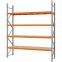 Weitspannregal Grundregal FORTIS, 3.000×2.500×600 mm, Spanplatte