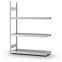 Großfachregal Anbauregal ORION PLUS, 2.000×1.500×400 mm, verzinkt