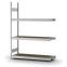 Großfachregal Anbauregal ORION PLUS, 2.000×1.500×400 mm, Spanplatte natur