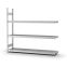 Großfachregal Anbauregal ORION PLUS, 2.000×2.250×400 mm, verzinkt