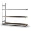 Großfachregal Anbauregal ORION PLUS, 2.000×2.250×500 mm, Spanplatte natur