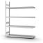 Großfachregal Anbauregal ORION PLUS, 2.500×2.000×400 mm, verzinkt