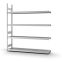 Großfachregal Anbauregal ORION PLUS, 2.500×2.250×400 mm, verzinkt