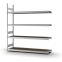 Großfachregal Anbauregal ORION PLUS, 2.500×2.250×500 mm, Spanplatte natur