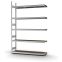 Großfachregal Anbauregal ORION PLUS, 3.000×2.000×400 mm, Spanplatte natur