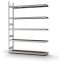Großfachregal Anbauregal ORION PLUS, 3.000×2.250×400 mm, Spanplatte natur