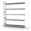 Großfachregal Anbauregal ORION PLUS, 3.000×2.500×400 mm, Spanplatte natur