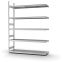 Großfachregal Anbauregal ORION PLUS, 3.000×2.250×500 mm, verzinkt