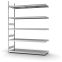 Großfachregal Anbauregal ORION PLUS, 3.000×2.250×600 mm, verzinkt