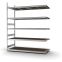 Großfachregal Anbauregal ORION PLUS, 3.000×2.500×800 mm, Spanplatte natur
