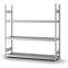 Großfachregal Grundregal ORION PLUS, 2.000×2.000×400 mm, verzinkt