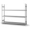 Großfachregal Grundregal ORION PLUS, 2.000×2.500×400 mm, verzinkt