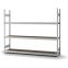 Großfachregal Grundregal ORION PLUS, 2.000×2.500×400 mm, Spanplatte natur