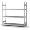 Großfachregal Grundregal ORION PLUS, 2.000×2.000×500 mm, verzinkt