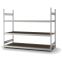 Großfachregal Grundregal ORION PLUS, 2.000×2.500×800 mm, Spanplatte natur