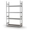 Großfachregal Grundregal ORION PLUS, 2.500×1.500×400 mm, Spanplatte natur
