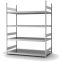 Großfachregal Grundregal ORION PLUS, 2.500×2.000×800 mm, verzinkt