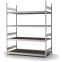 Großfachregal Grundregal ORION PLUS, 2.500×2.000×800 mm, Spanplatte natur