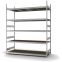 Großfachregal Grundregal ORION PLUS, 3.000×2.500×800 mm, Spanplatte natur