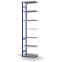Fachbodenregal Anbauregal ORION PLUS, 3.000×750×400 mm, verzinkt