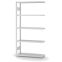 Fachbodenregal Anbauregal ORION PLUS, 2.000×1.000×300 mm, lichtgrau