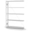Fachbodenregal Anbauregal ORION PLUS, 2.000×1.300×300 mm, lichtgrau