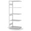 Fachbodenregal Anbauregal ORION PLUS, 2.000×750×500 mm, lichtgrau