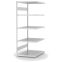 Fachbodenregal Anbauregal ORION PLUS, 2.000×750×800 mm, lichtgrau