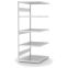 Fachbodenregal Anbauregal ORION PLUS, 2.000×750×800 mm, lichtgrau