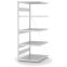 Fachbodenregal Anbauregal ORION PLUS, 2.000×750×800 mm, lichtgrau