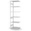 Fachbodenregal Anbauregal ORION PLUS, 2.500×750×500 mm, lichtgrau