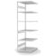 Fachbodenregal Anbauregal ORION PLUS, 2.500×750×800 mm, lichtgrau