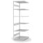 Fachbodenregal Anbauregal ORION PLUS, 2.500×750×800 mm, lichtgrau