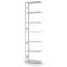 Fachbodenregal Anbauregal ORION PLUS, 3.000×750×300 mm, lichtgrau