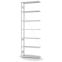 Fachbodenregal Anbauregal ORION PLUS, 3.000×1.000×300 mm, lichtgrau