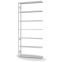 Fachbodenregal Anbauregal ORION PLUS, 3.000×1.300×300 mm, lichtgrau